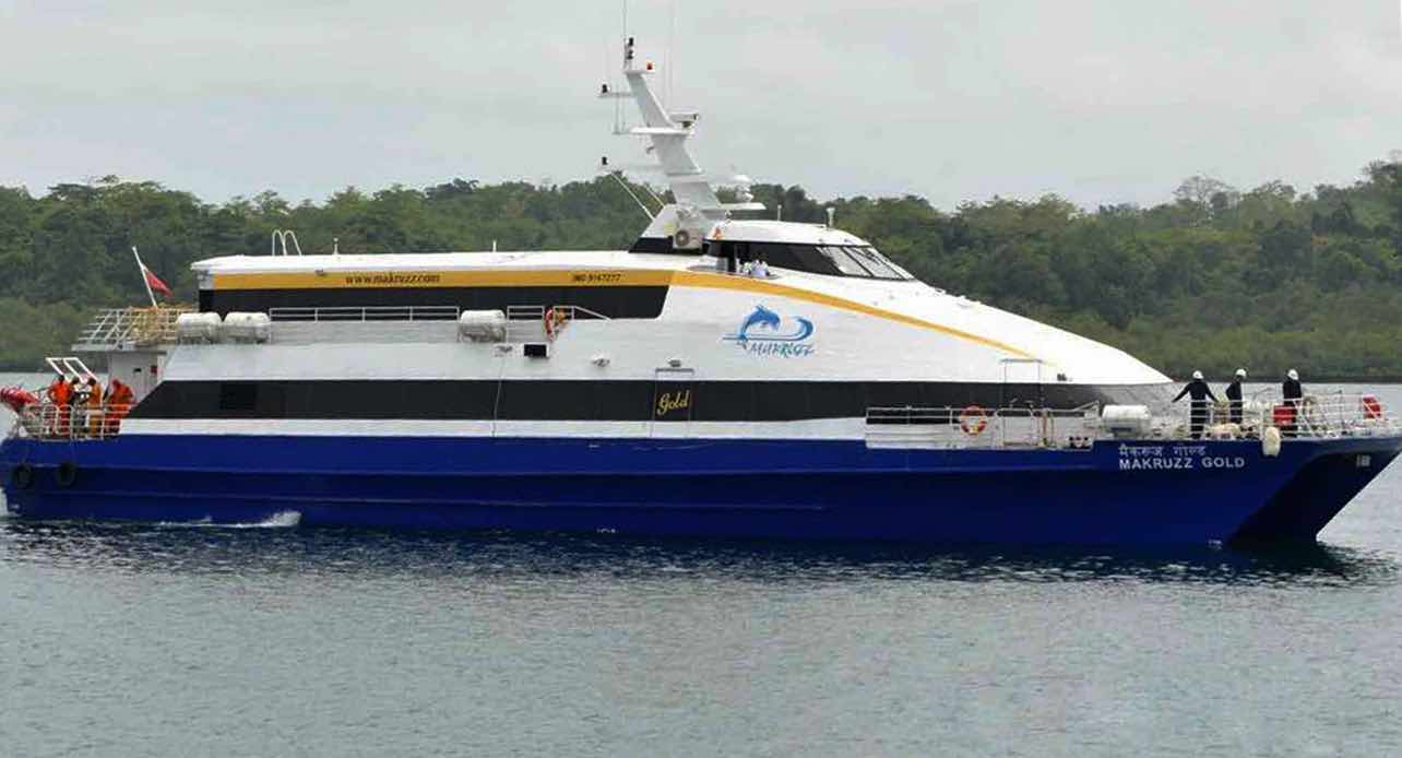 catamaran ferry from port blair to havelock