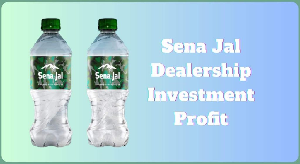 Sena Jal Two Bottles With Dealership Banner